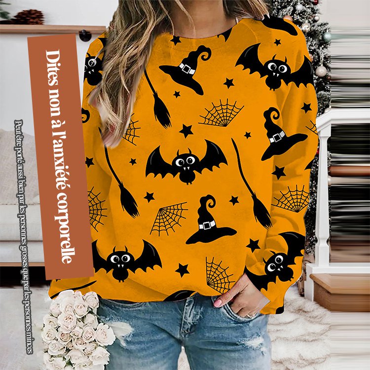 Chauve-souris citrouille de fête d'Halloween