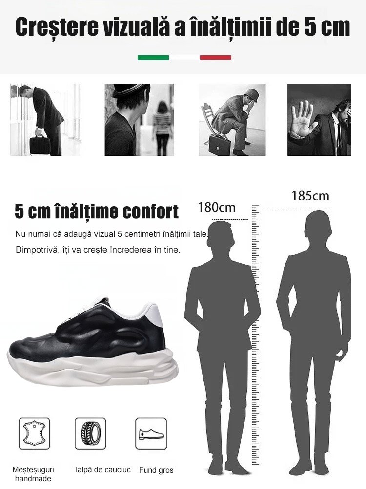 Tenisi de modă cu talpă groasă