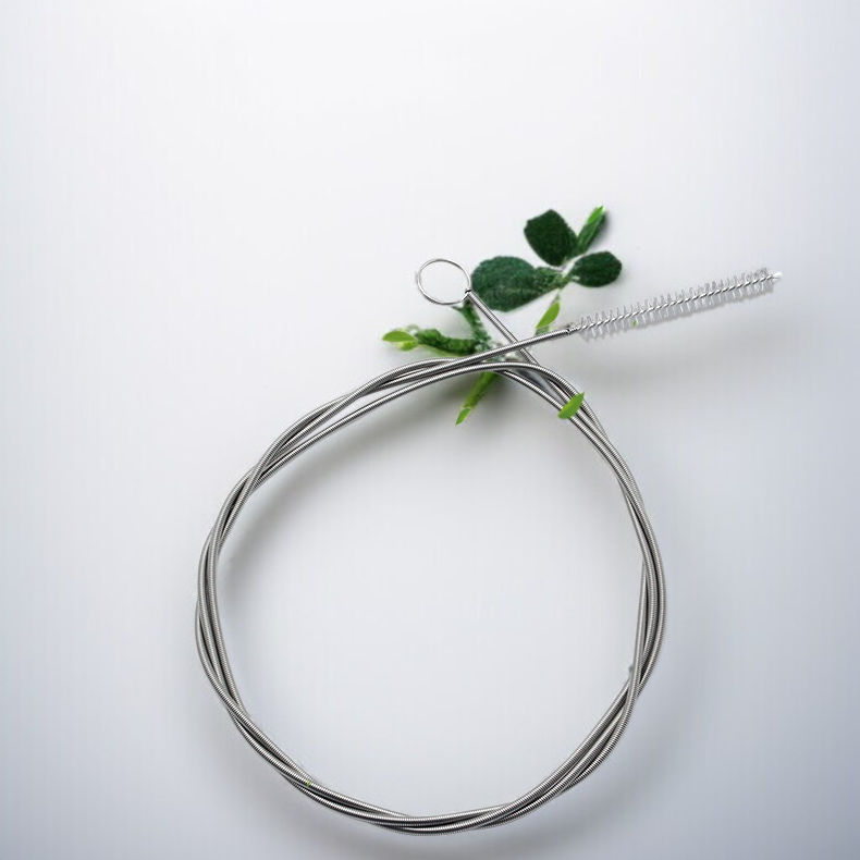 冷蔵庫排水管掃除用ブラシ