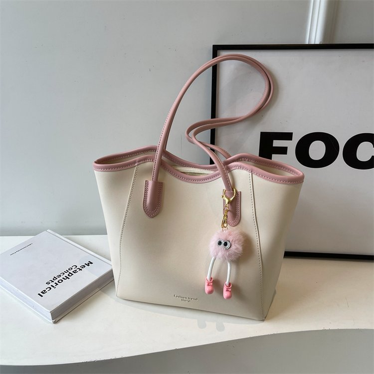 Large capacity vintage tote bag