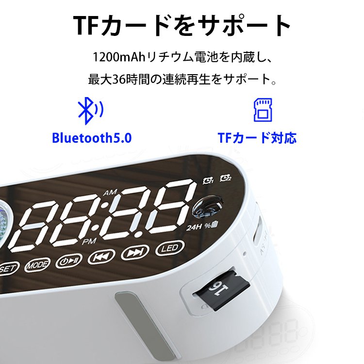多機能Bluetoothスピーカー