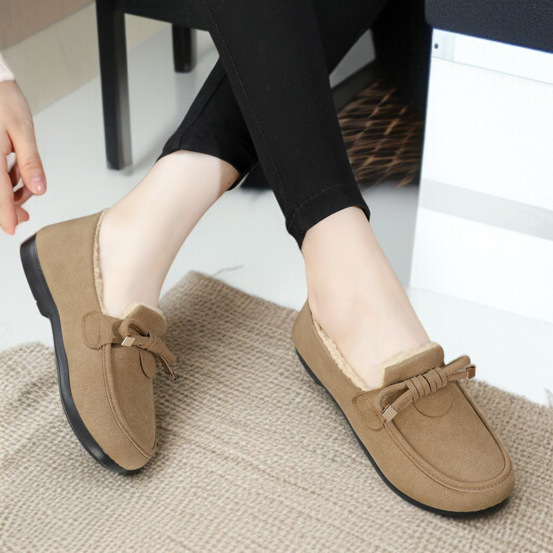 柔らかいコットン素材の室内スリッパ詳細