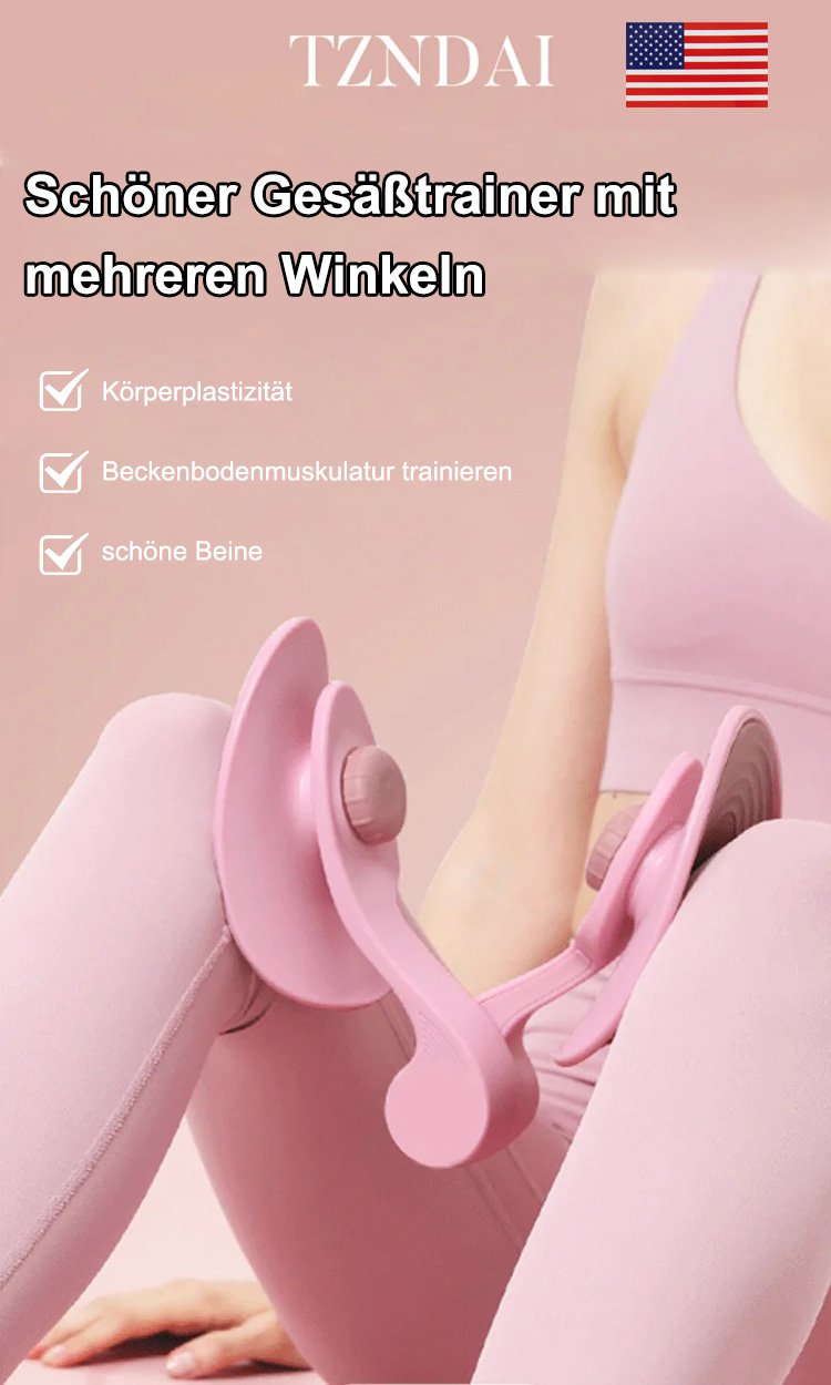 Schöner Gesäßtrainer mit mehreren Winkeln
