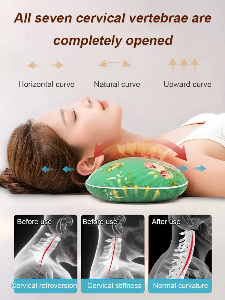 [Neck Revitalizer] Heating Mugwort Neck Pillow