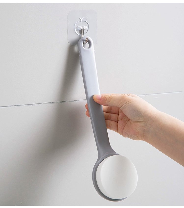 贈り物に最適なハンドル付きボディスポンジ