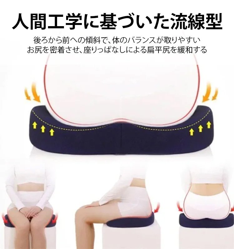 通気性＆減圧シートクッション