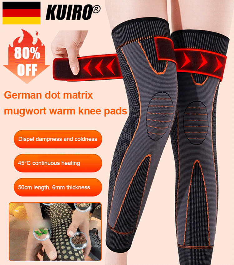 Dot matrix wormwood strap non-slip warm knee brace