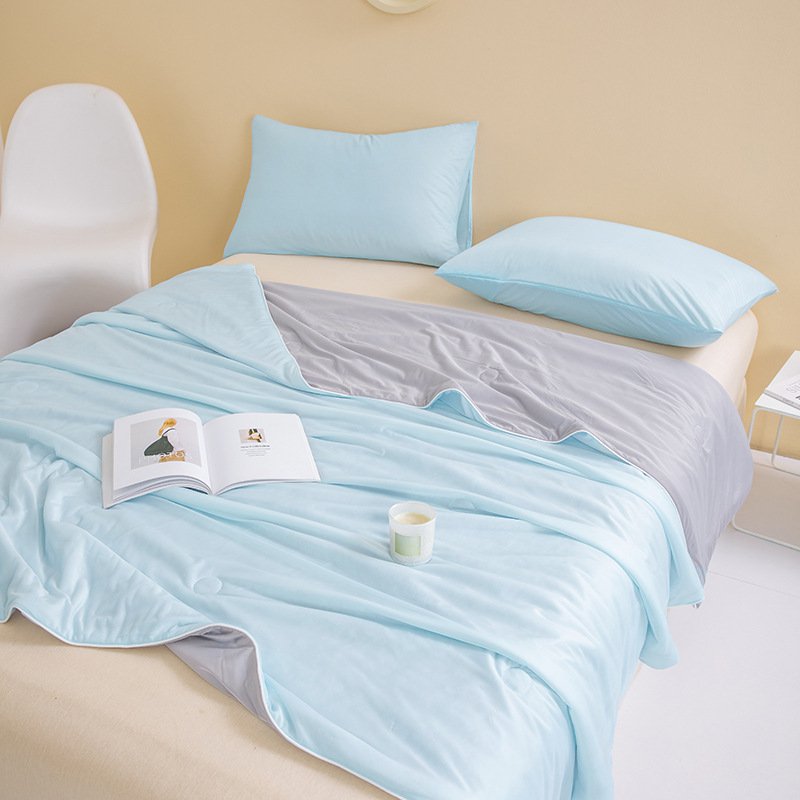 아이스 실크 에어컨 여름 이불