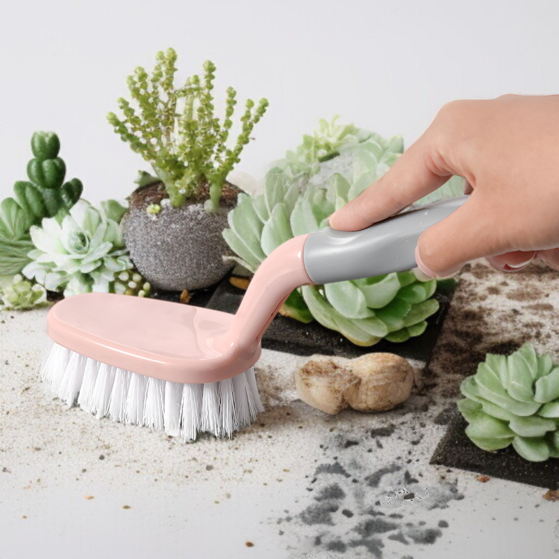 욕실 타일 청소용 사각 브러쉬 디테일 이미지