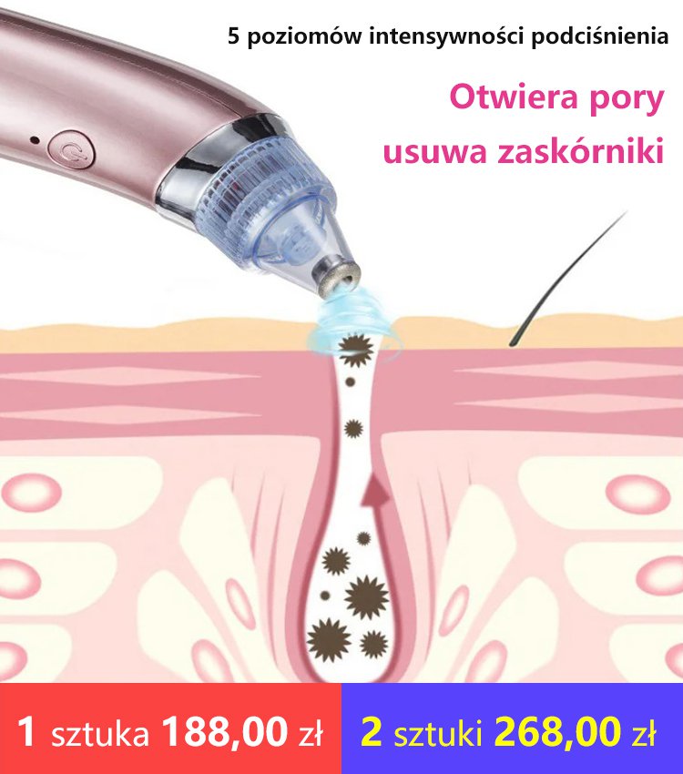 Urządzenie do oczyszczania porów