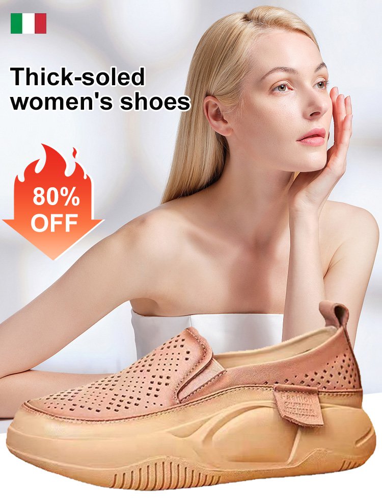 Thick-soled women's shoes