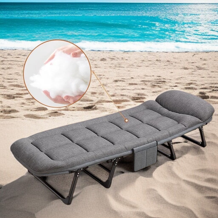 휴대용 접이식 리클라이너 다용도 점심 접이식 리클라이너 사무실 네발 조절 미국식 접이식 리클라이너