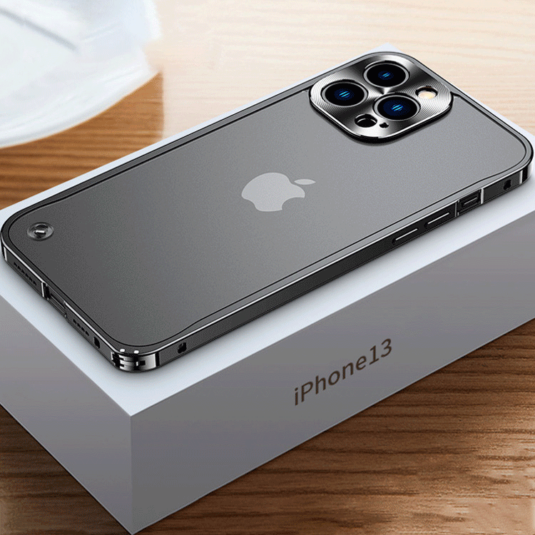 아이폰 13 메탈 프레임 낙하 방지 휴태폰 케이스
