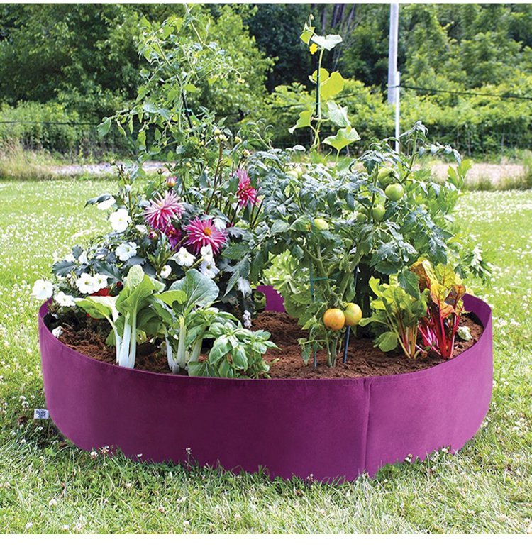 Filc ültető táska zöldségtermesztéshez