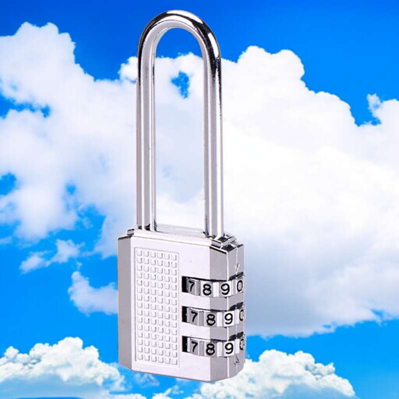비밀번호로 잠금 해제하는 아연합금 자물쇠