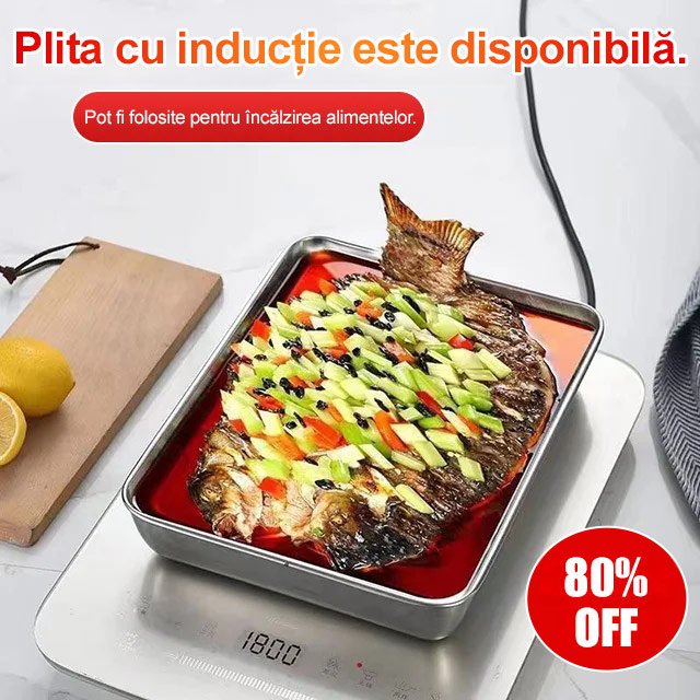 Tavă Japoneză din Oțel Inoxidabil