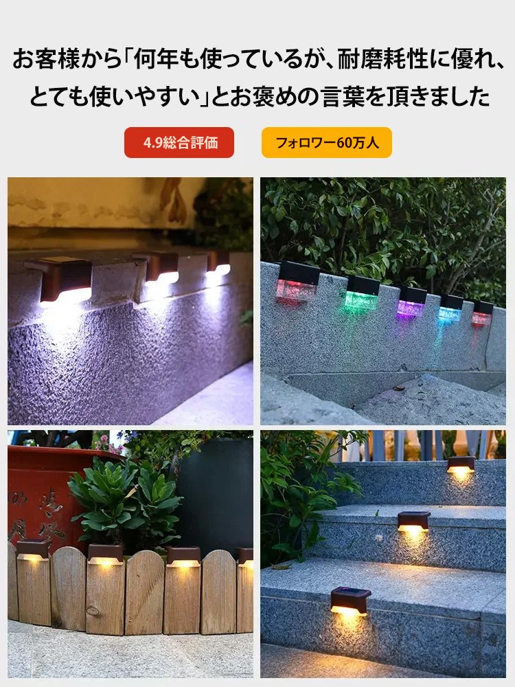 LEDソーラーライト