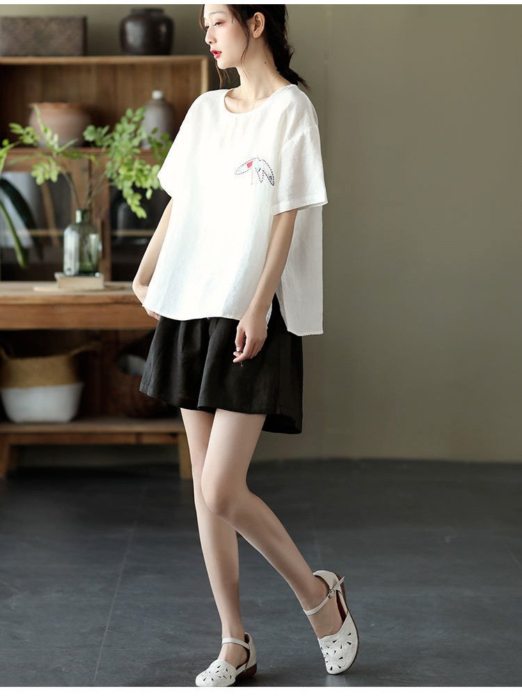 動きやすいデザインのカジュアル短パン