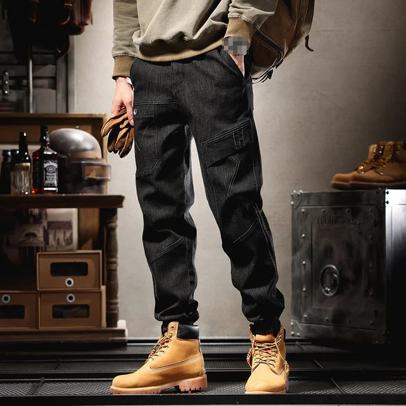 남성 캐주얼 조거 청바지