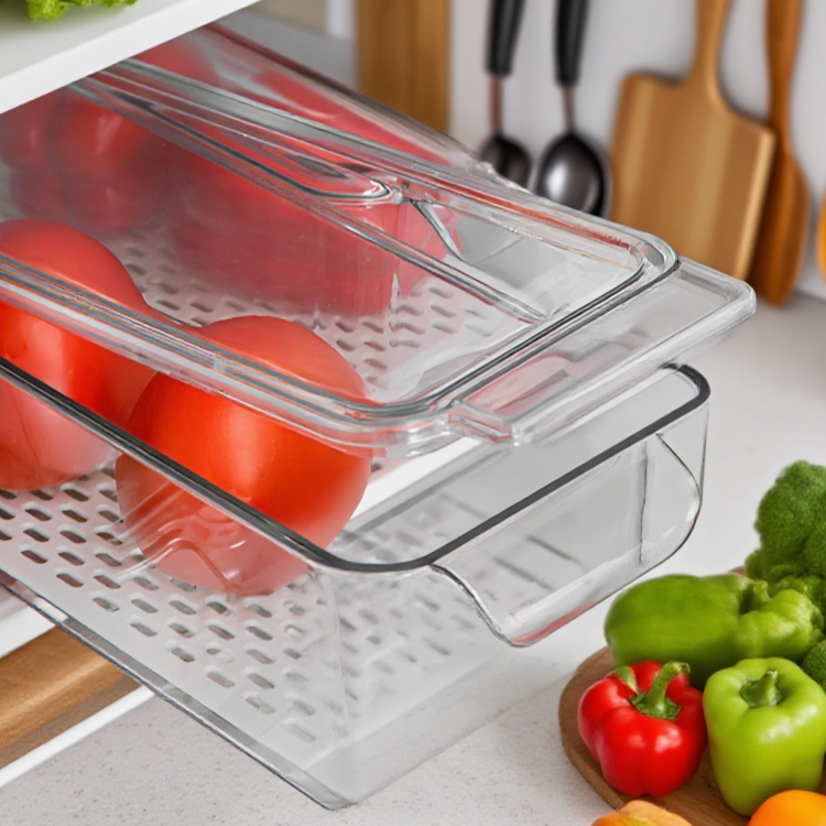 내구성이 뛰어난 이중 구조 수납함