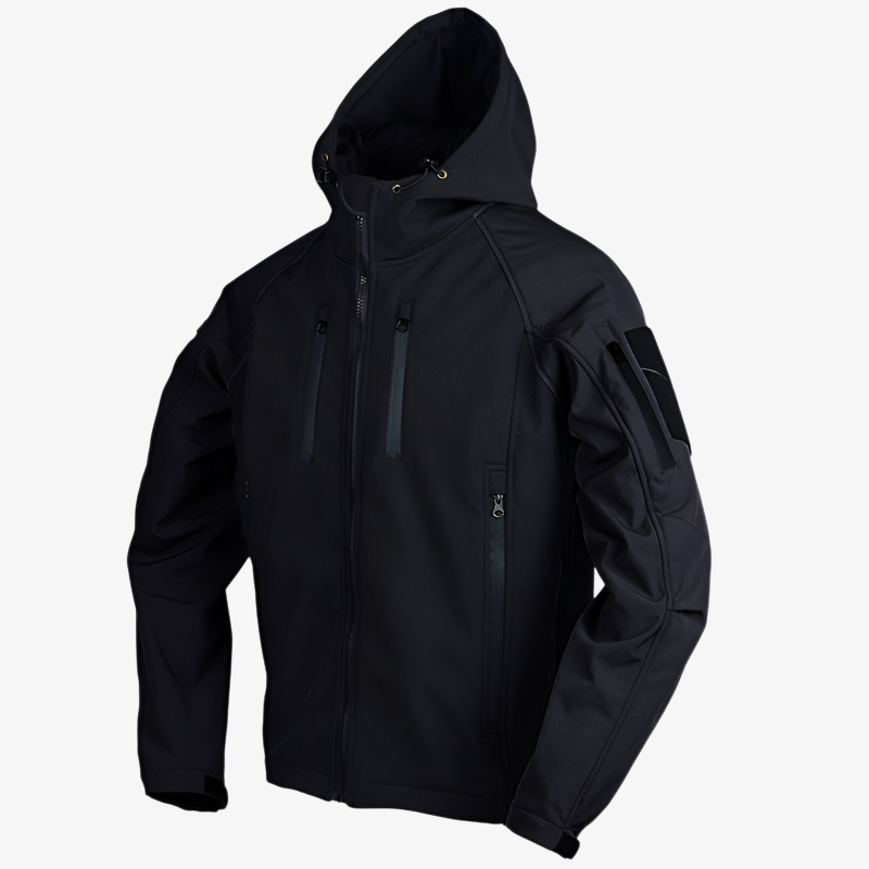 シャークスキン素材の防風性能イメージ